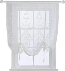 Balloon Curtains & Tie-Up Curtains Sheer Curtain with Embrodery Sheer Curtains f - Picture 1 of 10
