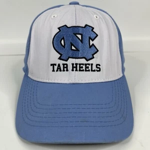 North Carolina Tarheels Hat Cap Strapback White Blue UNC Captivating Headgear - Picture 1 of 15