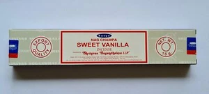 Satya Incense - Sweet Vanilla 12 sticks - Picture 1 of 1