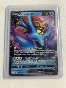 Omastar V 035/195 Ultra Rare Silberner Sturm Pokemon TCG NM - Bild 1 von 2