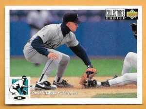 OMAR VIZQUEL SEATTLE MARINERS #285 - CUBIERTA SUPERIOR A ELECCIÓN DE COLECCIONISTA CASI NUEVO - MONTADO 1994 - Imagen 1 de 2