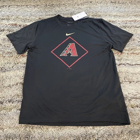 Nike Dri-Fit MLB Arizona Diamondbacks Local Legend Mens Size Large Black SS $40 Cover