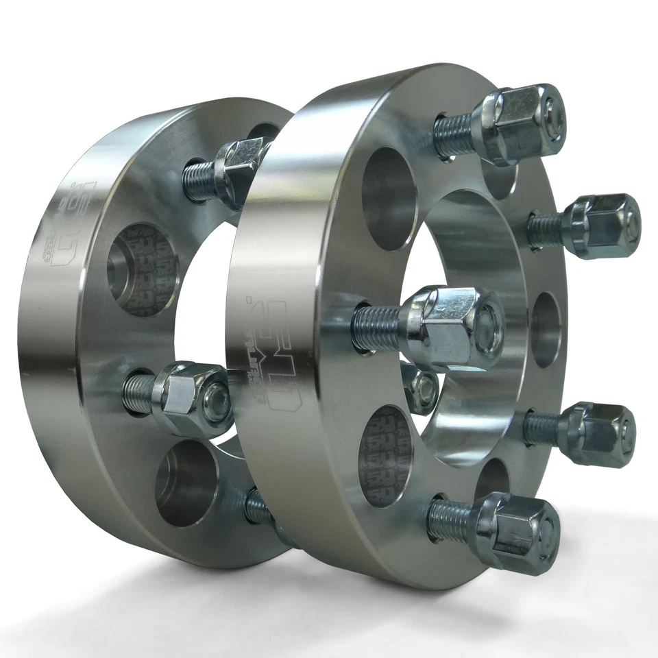 Пара колесных распорок 5x4,75 дюйма 1,5 дюйма 12 мм метрическая посадка Chevelle Nova Corvette Chevy II - Изображение 1 из 4