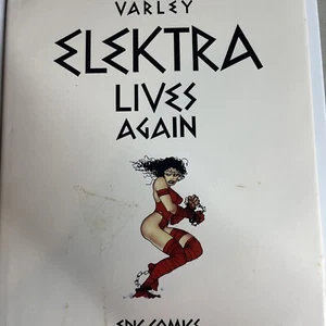 Elektra Lives Again Frank Miller Lynn Varley Hardcover Epic Comics - Picture 1 of 5
