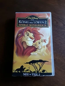 VHS Walt Disney Der König der Löwen 2 Simbas Königreich Teil 2 - Bild 1 von 10