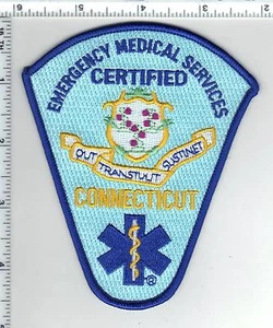 Certified Emergency Medical Services (Connecticut) Shoulder Patch from 1980's - Picture 1 of 1