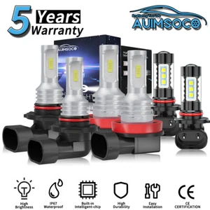 For Dodge Ram 2500 2009-2010 LED Headlight Conversion Kit Bulbs Super Bright 60W - Picture 1 of 13