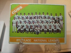1966 Topps Baseball Card #204 - Chicago Cubs TC (14205) - Picture 1 of 2