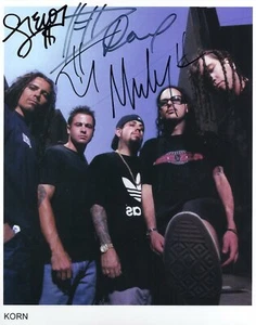 Korn SIGNED 8" x 10" Photo 1st Generation PRINT Ltd, No'd + Certificate / 1 - Picture 1 of 1