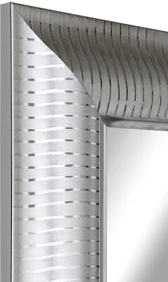 Samsung Framed Disguise Mirror Q60 4K Ultra HD HDR Smart LED TV, 65 inch, Silver - Image 1 of 3