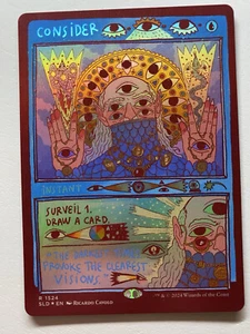 MTG Consider 1524 - Rainbow Foil - Secret Lair Burning Revelations NM Near Mint - Picture 1 of 1