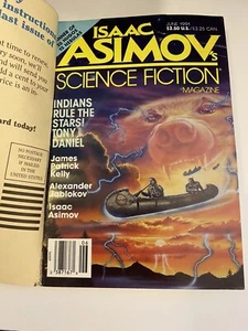 Isaac Asimov  Science Fiction Magazine June 1991 Protective Only 1 Issue Left - Picture 1 of 7