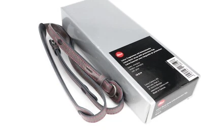 LEICA Tragriemen mit Schutzlasche , Leder,  steingrau  ART 18 819 *Fotohändler* - Bild 1 von 2