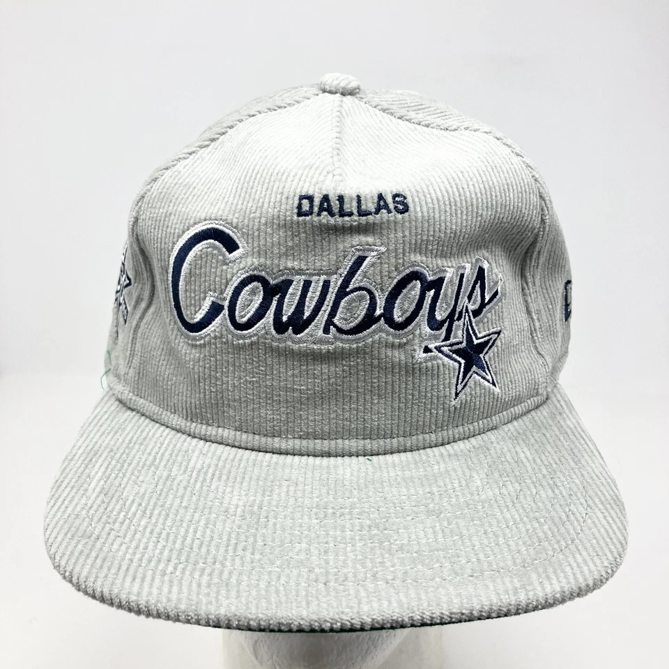 New Era Dallas Cowboys 50 Años Parche Pana Sombrero Gato Snapback Ajustable Nuevo Foto 1 de 4