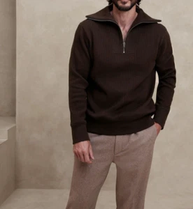 BANANA REPUBLIC Costilla Francesa Media Cremallera #734153 - Imagen 1 de 9