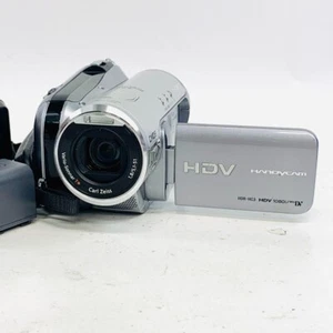 Used Sony HDR-HC3 Handycam Camcorder Mini DV HDV 1080i - Tested Working Good - Picture 1 of 14