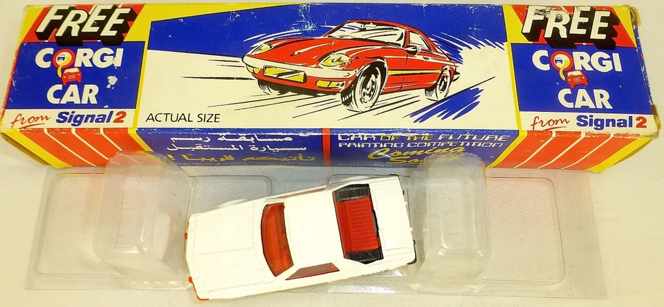 Fiat XI/9 Free Corgi Car from Signal 2 Werbeauto Corgi 127808 Boxed å * - Bild 1 von 1