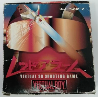 Nintendo Virtual Boy Red Alarm Japan Version w/ Box and Manual 7331 SP - Image 1 of 4