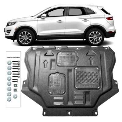 Protectores contra salpicaduras debajo del motor para Lincoln MKC 2016-2018 guardabarros del motor delantero Foto 1 de 4