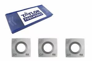 Easy Wood Set di 3 Taglierine Carburo Quadrate di Ricambio Ci1-R4 #1400 - Foto 1 di 3