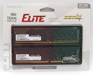 Team Group Elite 16GB DDR4-3200 RAM | (2x8GB) | NEW - Picture 1 of 3