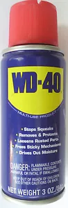 WD40 MULTI-USE SPRAY LUBRICANT Loosen Rusted Parts Tool Kit Size 3 oz Item 11010 - Picture 1 of 3