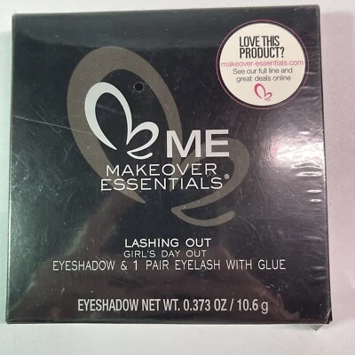 NEW Makeover Essentials Lashing Out Girl’s Night Out Eyeshadow 1 Pair Eyelash Z1 - Image 1 of 2