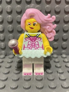 New LEGO Pink Ballerina Vidiyo Minifigure Candy Castle Stage set 43111 vid021 - Picture 1 of 1