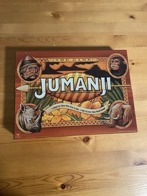 Jumanji Board Game Wooden Box Cardinal 2017 - Image 1 of 4