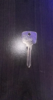 1 pc. Llave en blanco Mercedes Benz para 1973-1979 450SL SL 107 R107 Roadster Ilco Foto 1 de 3