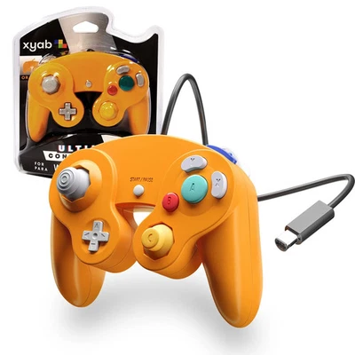 Brand New Controller for Nintendo GameCube Wii Switch Spice Orange XYAB - Image 1 of 4
