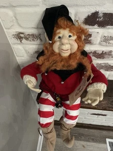 Silvia Hendershott Designer Elfe Puppenregal Sitter Einweg Weihnachtsdeko - RAR - Bild 1 von 13