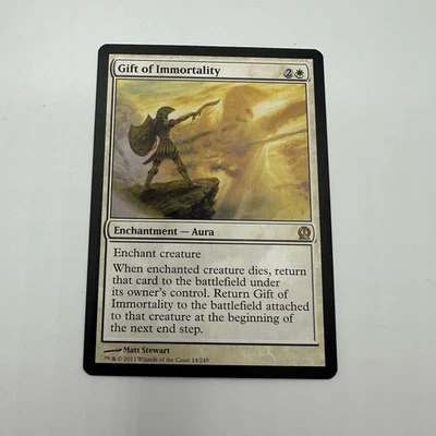 MTG - Gift of Immortality - Theros (THS) - 14/249 - English - NM - Image 1 of 2
