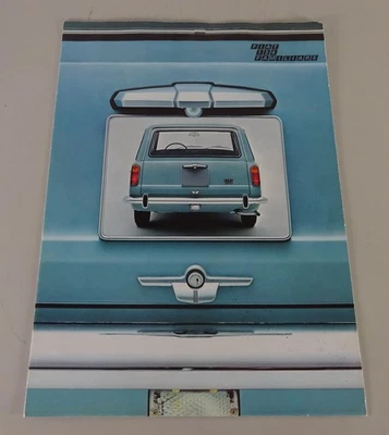 Depliant / Brochure Fiat 124 Familiare 1966 - 1974 Foto 1 de 2