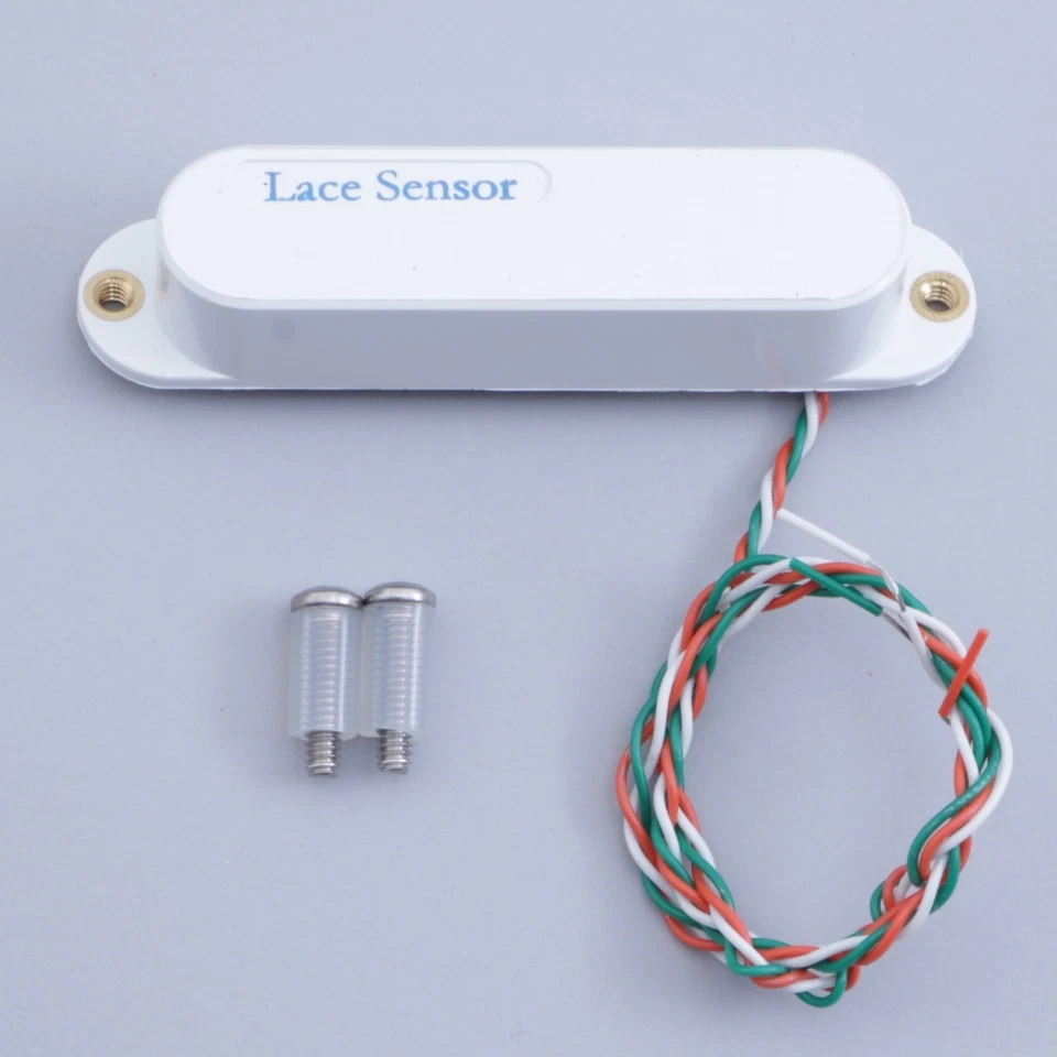 Open Box Lace Sensor Blue Single Coil Guitar Pickup White - Image 1 of 1
