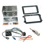 Installation kit double DIN radio bezel + adapter VW Sharan from 10 Tiguan from 07 Touran from 003