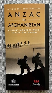 2016 AUSTRALIAN COIN ANZAC to AFGHANISTAN COMPLETE COLLECTION - 14 on CARDS - Picture 1 of 6