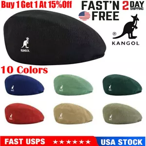 Kangol Breathable Beret Hat Summer Newsboy Woven  Flat Caps Casual Men Women NEW - Picture 1 of 23