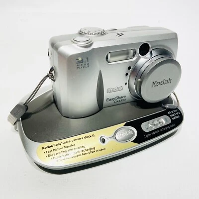 Kodak Easyshare DX4330 Digital Camera Kit, Unworn, Clean & Tested Working - Image 1 of 4