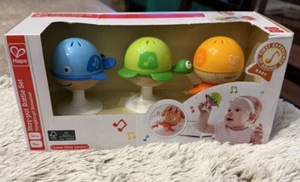 Hape Stay-put Rattle Set 17696, Set Of 3, Newborn And Up, Experience Of Sound - Picture 1 of 6