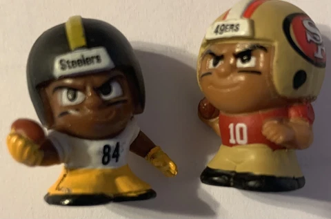 Teenymates NFL  Series 7 Jimmy Garoppolo & Antonio Brown 1 inch figures Cover
