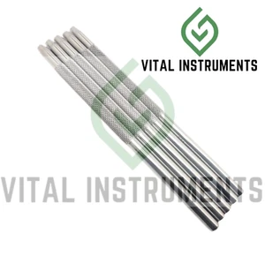 5 Pcs Cone Socket Mirror Handles ENT Dental Instruments Stainless Steel - Picture 1 of 1