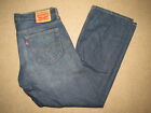 EUC Levis 569 (loose, straight) denim blue jeans - mens 35 x 31
