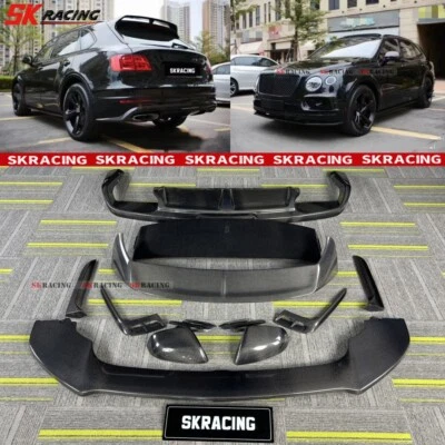Kits de carrocería de alerón trasero para parachoques trasero Bentley Bentayga W12 2017-2020 Foto 1 de 4