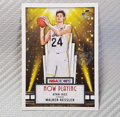 Walker Kessler RC 📈 2022-23 NBA Hoops Rookie Now Playing #19 Utah Jazz - Image 1 of 2