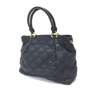 MIUMIU Quilted Hand Bag Shoulder Bag 2way bag Black - Picture 1 of 11