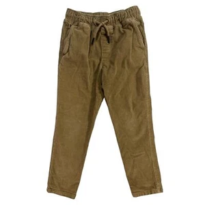 Tommy Bahama Boys Corduroy Tan Elastic Waist Drawstring Pants Size 5/6 - Picture 1 of 5