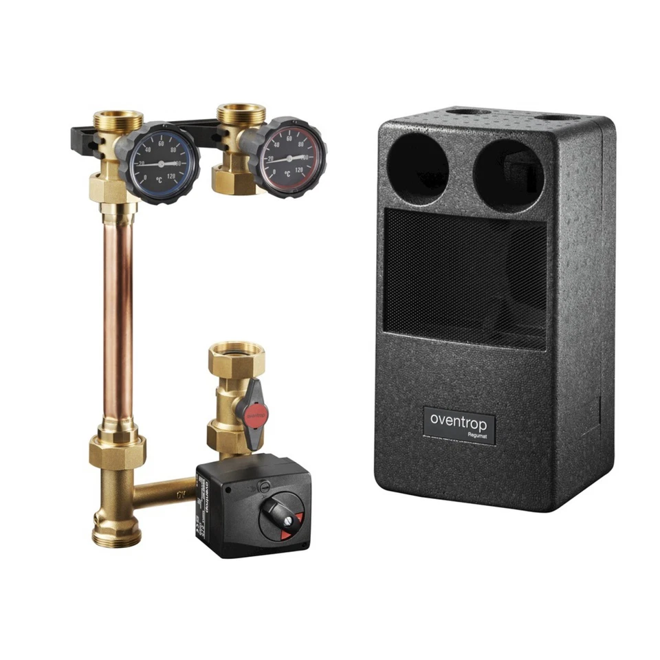 Oventrop Kessel Anbindesystem Regumat M3-180 mit Mischer Pumpengruppe DN25 NEU