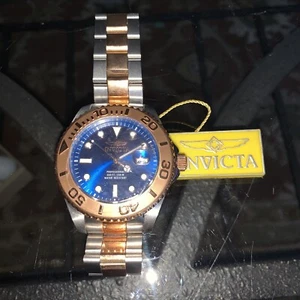 100 % AUTHENTIC Invicta  Automatic Rose AND BLUE No. 15189 - Picture 1 of 6