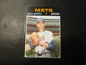 1971 TOPPS#725 GARY GENTRY METS      EXMT+